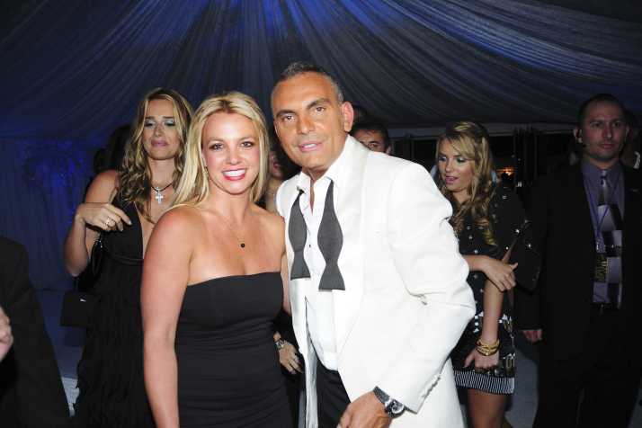 Britney Spears. Christian Audigier 50th birthday party at the Petersen Automotive museum in Handcock park, inside Los Angeles, US-23/05/08