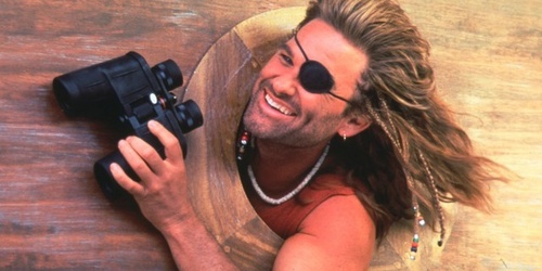 Kurt Russell in Captain Ron, 1992.
